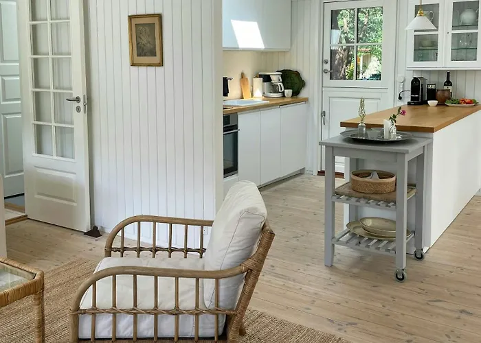 Idyllic Forest House Near Rorvig Beach And Harbour
