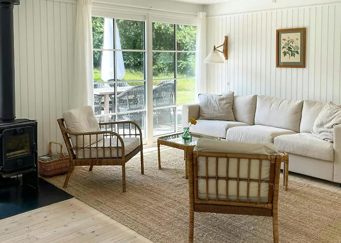 Idyllic Forest House Near Rorvig Beach And Harbour
